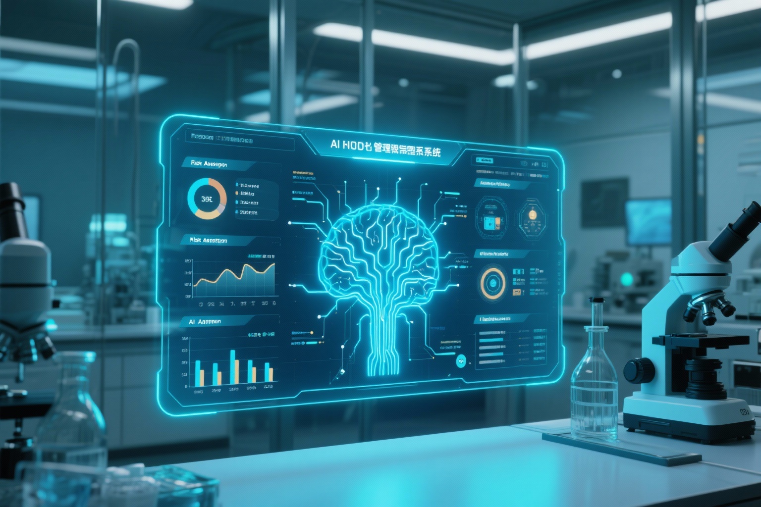 AI实验室场景
